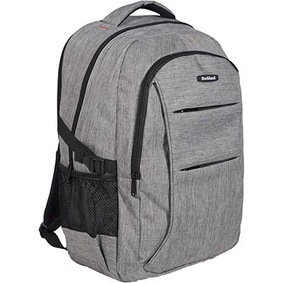 Rockland Business Pro USB Laptop Backpack, Grey, Large